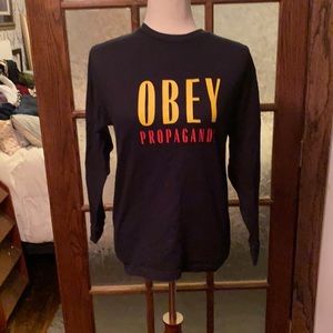 Obey long sleeve t-shirt size small